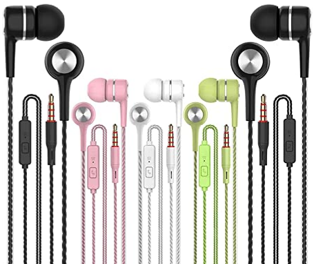 Wired Earbuds with Microphone 1ea