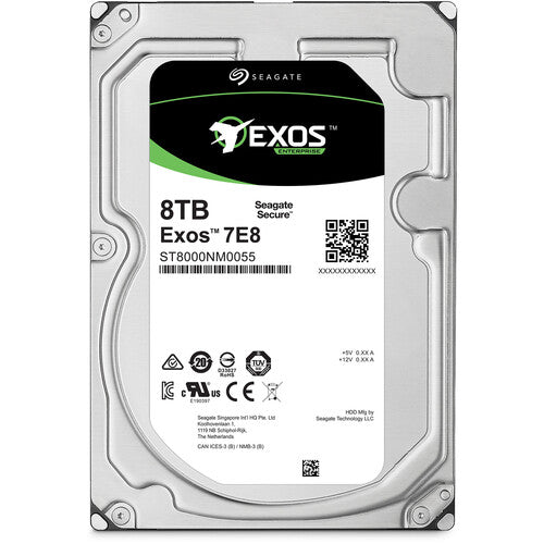 Seagate Exos Internal Hard Drive 3.5" 8TB