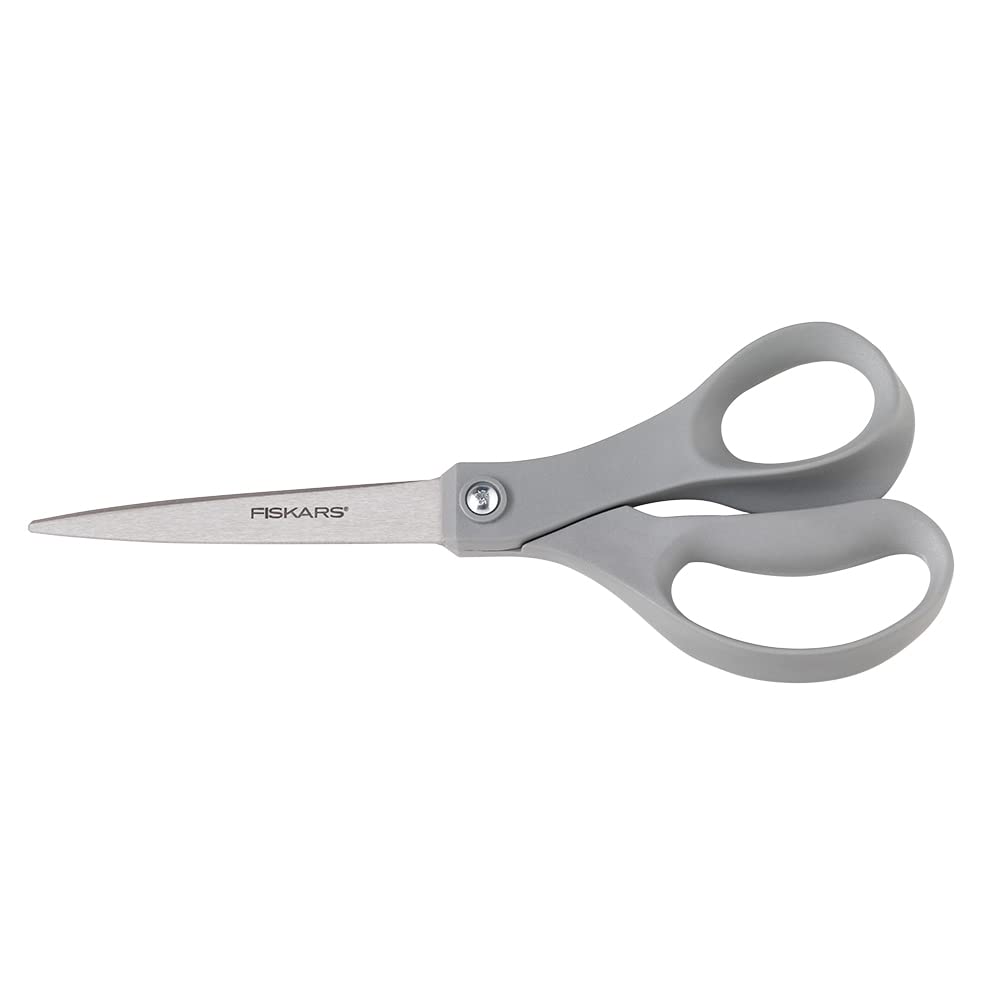 Fiskars Scissors Everyday 8" Gray 1ea