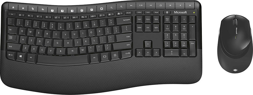 Microsoft Comfort Desktop Wireless Keyboard and Mouse 5050