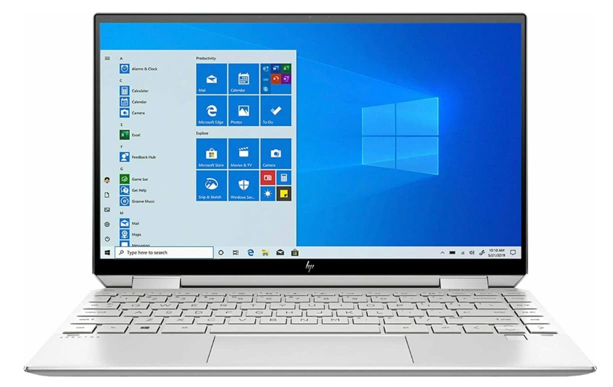 HP Spectre x360 2in1 13.3" TouchScreen Laptop Computer Natural Silver 1ea