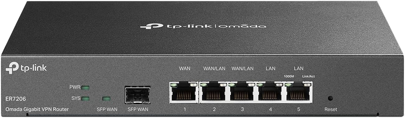 TP-Link ER7206 Router Multi-WAN Professional Wired Gigabit VPN