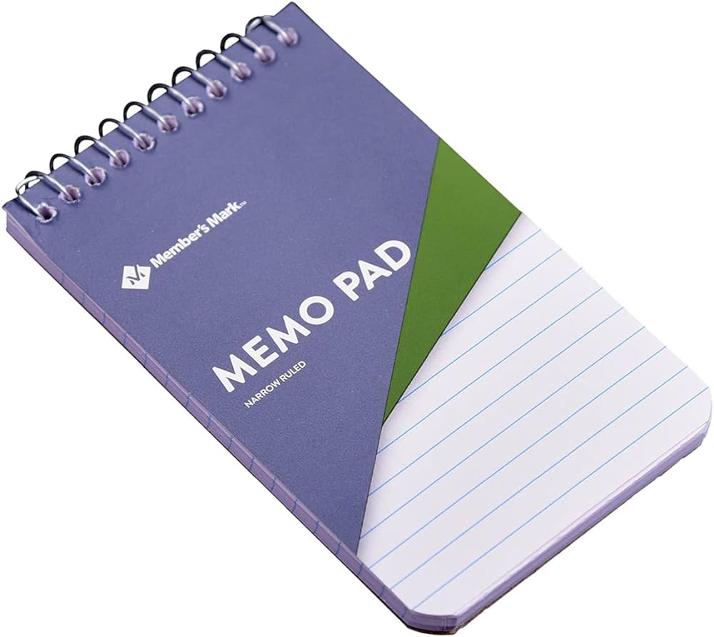 Members Mark Memo Pads 3"x5" 1ct