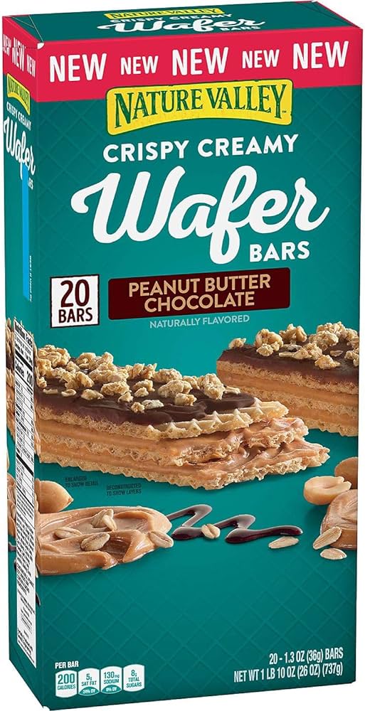 Nature Valley Wafer Bar Peanut Butter Chocolate 20pk