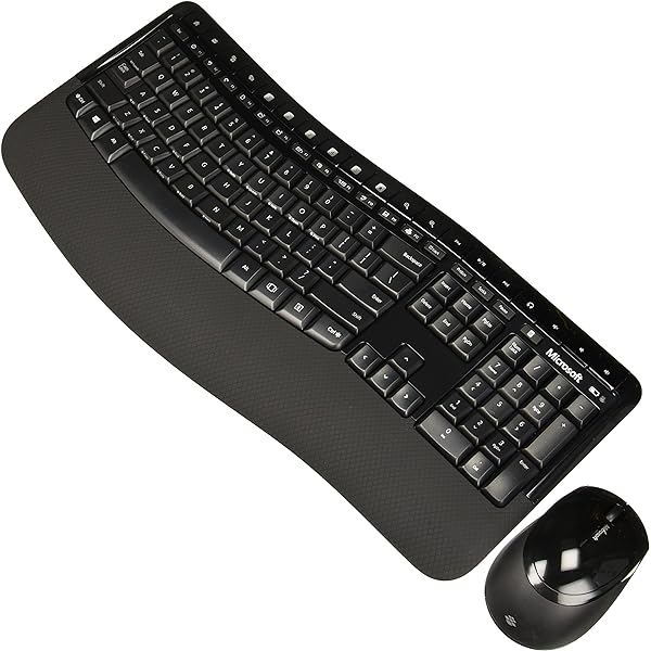 Microsoft Comfort Desktop Wireless Keyboard 5050 PP4-00001 Black 1ea