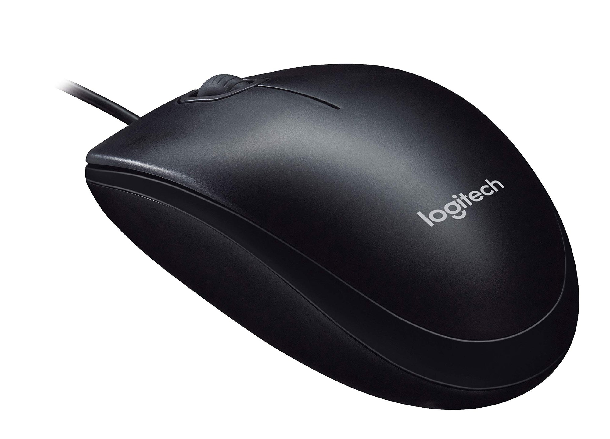 Logitech Mouse Wired M90 USB Black 1ea