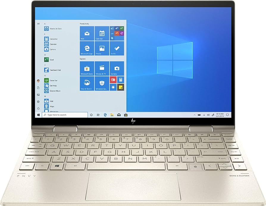 HP Envy x360 2in1 13.3" TouchScreen Laptop Computer Pale Gold 1ea