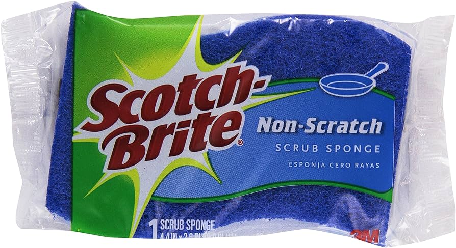Scotch-Brite Sponge Non Scratch 1pk
