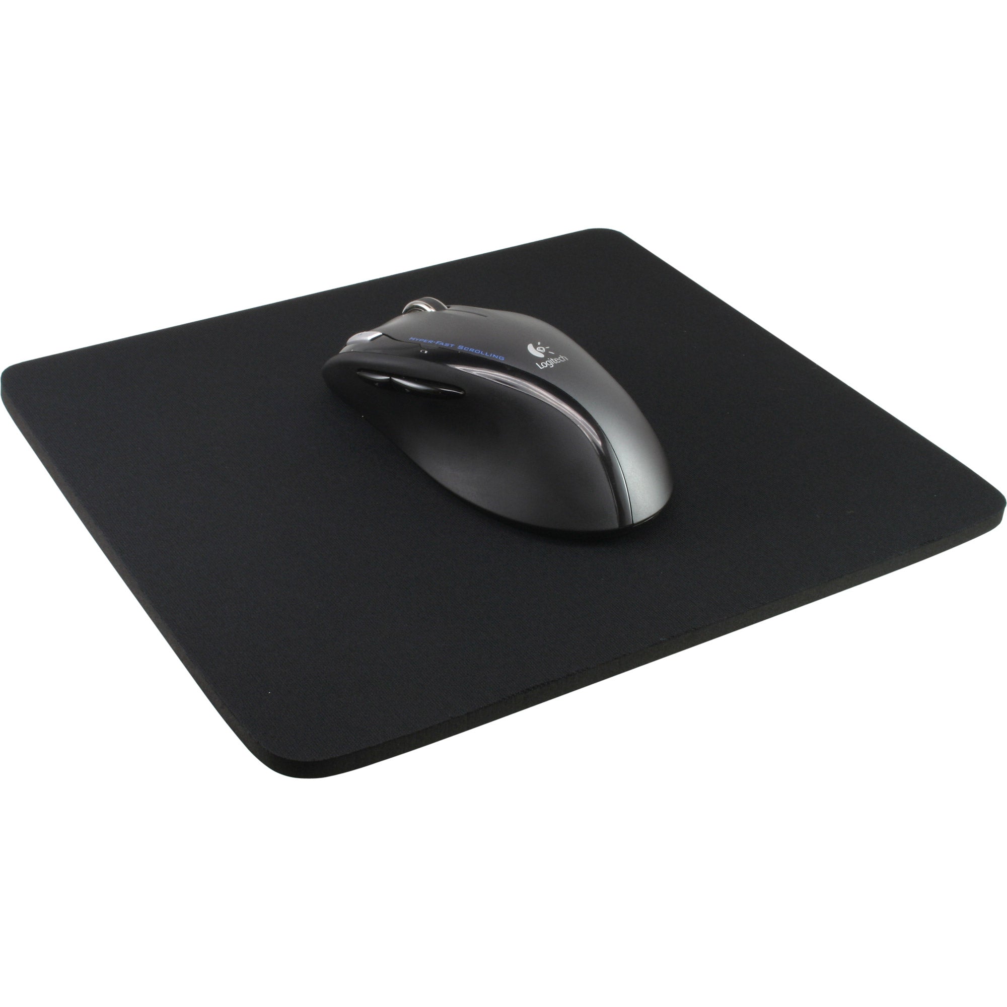 Computer Mouse Pad Black 10.2"x8.2" 1ct