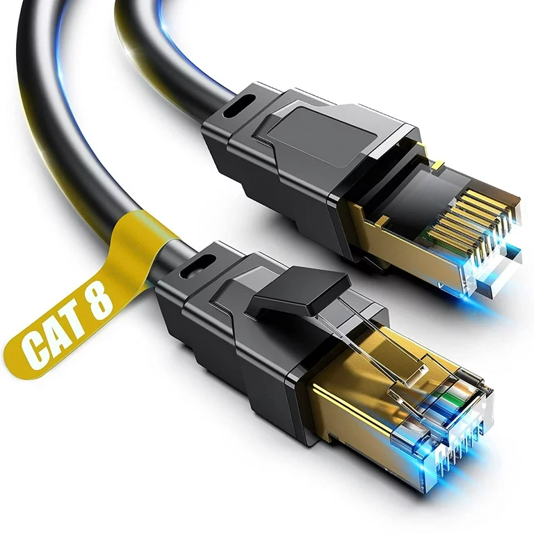 Cat8 Ethernet Cable 6' Heavy Duty High Speed LAN Network Cable