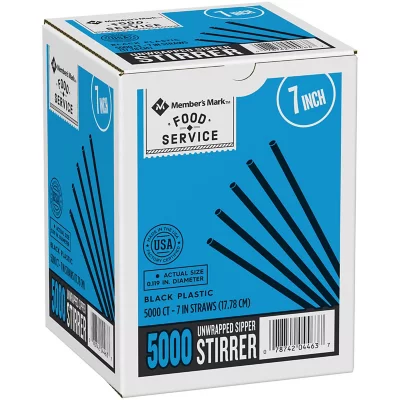 Members Mark Sipper Stirrers 7in 5000ct